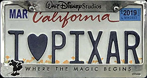 California - I ♥ Pixar