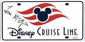 Disney Cruise Line (DC-GN-06) Autographed by Tom McAlpin, President, Disney Cruise Line