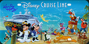 Disney Cruise Line (DC-GN-07) Autographed by Karl Holz, President, Disney Cruise Line
