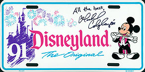 Disneyland 91 the Original (DL-GN-08A) Autographed by Michael Colglazier, President, Disneyland Resort