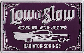 Cars Club Plaque