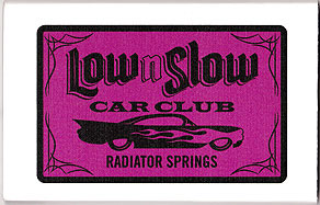 Cars Club Plaque