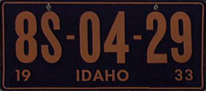 1933 Idaho - 8S-04-29