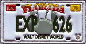 EXP 626 Walt Disney World Cast Lanyard Pin