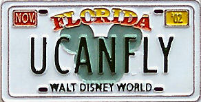 UCANFLY Walt Disney World Cast Lanyard Pin
