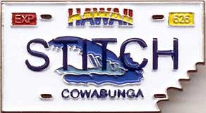 Hawaii, Stitch, Exp 626, Cowbunga