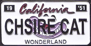 California, 19 '51, CHSIRE CAT, Wonderland