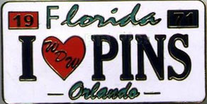Florida I Love WDW Pins Orlando