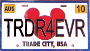 TRDR4EVR, Aug 10, Trade City, USA, Limited Edition Framed Set of 9 Pins