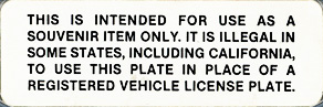 Warning Label Type 1A