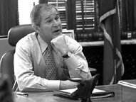 US Republican Presidential Candidate, George W Bush