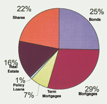 Barbados Mutual's Asset Allocation