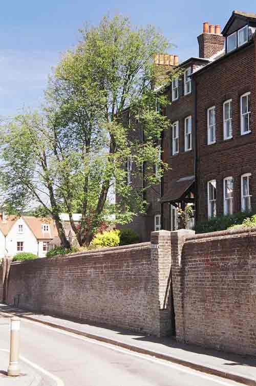St John's, the boarding house in which Graham Greene was born when his father was housemaster.