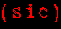 (SIC)