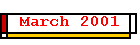 March 2001