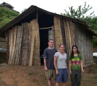 Bamboo hut we stayed in
