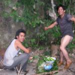 Our guides, Nick and Chart