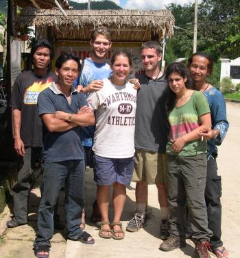 This is the entire group that went on the trek
