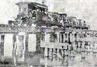 Old Rails and Train to Port A