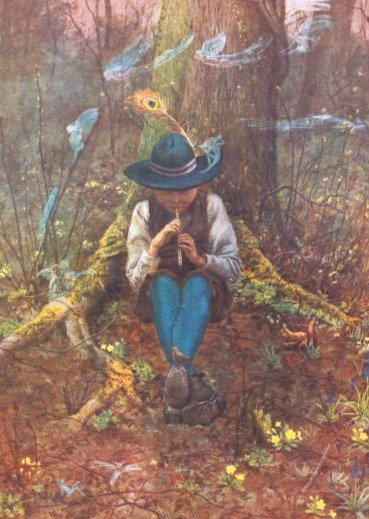 his dreaming is fluting