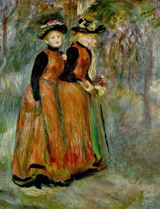 Three women by Renoir.