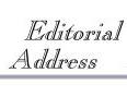 Editorial Address