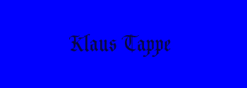 Klaus Tappe