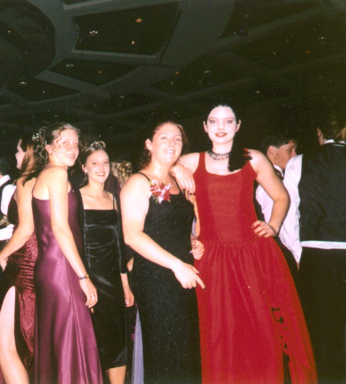 Me and Tazz at the year 11 ball