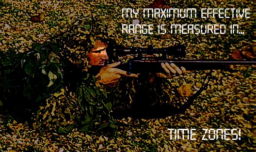 Col. Chuck regularly shoots 2in. groups at 300m