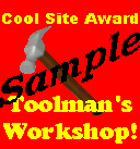 The silver hammer award.