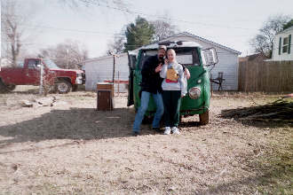 Cal, wife and Pickles
