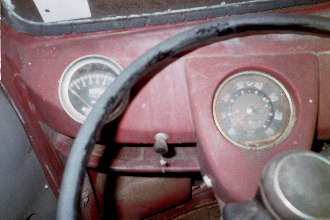 gauges note the Tach
