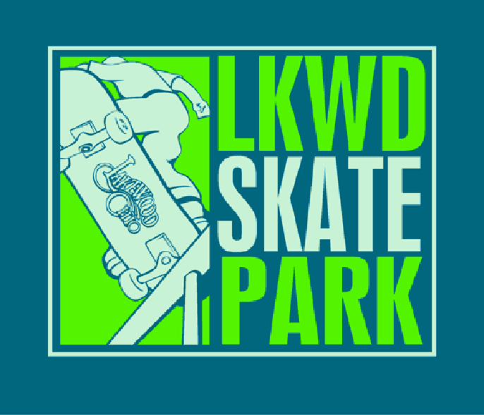 t-shirt for Lakewood skatepark promotion