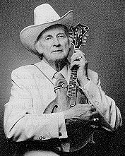 Bill Monroe, the inventor of bluegrass music