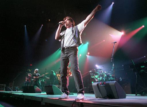 Opening Night at the North Charleston Colisieum in North Charleston, S.C. Friday night, Jan. 19, 1996. (AP PHOTO/The Post and Courier, Mic Smith, From the AP Photo Archive)