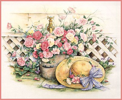 Mid Summer Roses by Paula Vaughan
