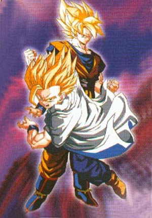 Goku and Gohan