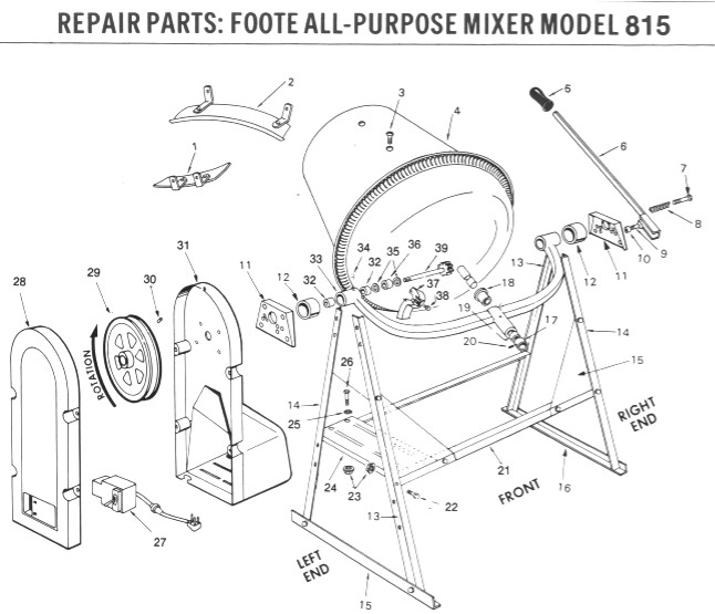 815 Model Parts Picture