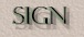 sign