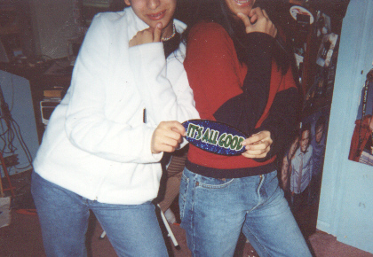 Me and Nicole..haha were so queer