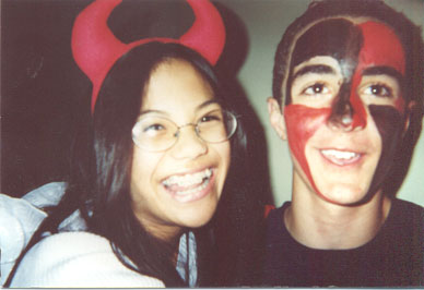 me and kyle on halloween