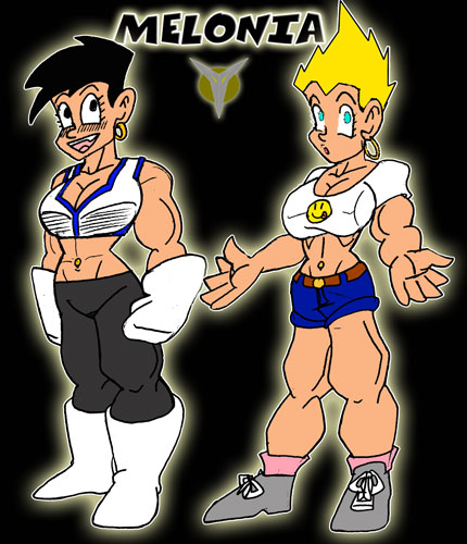 Get it?  Her names a pun on her huge... Well, you know.