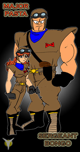 Sergeant Bongo and Major Pasta