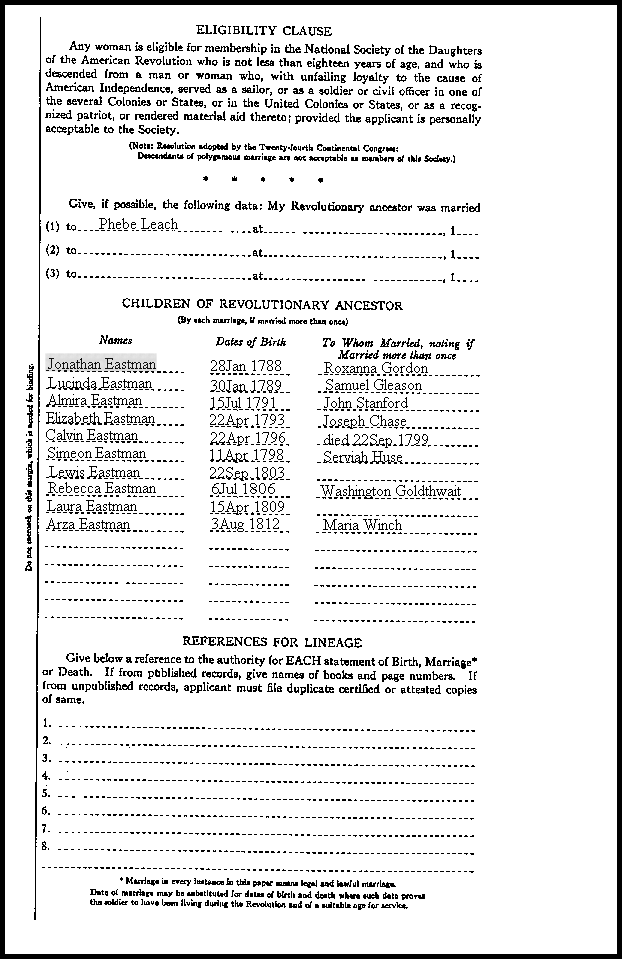 eligibility form page 2