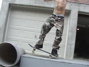 Manual To Ollie Over TrashCan