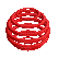 Red sphere