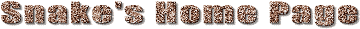 Snakes Page