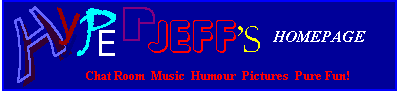 Jeff's Homepage Banner