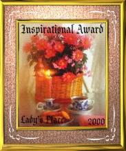 Inspirational Award Lady's Place