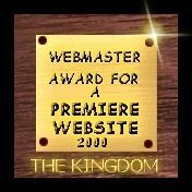 Webmaster 2000 Award
